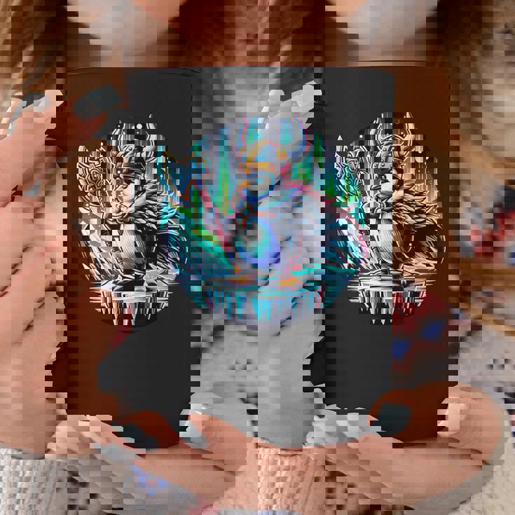 バイキング ペンギン ヘルメット 斧 ポーラーライト コーヒーマグ 面白い贈り物