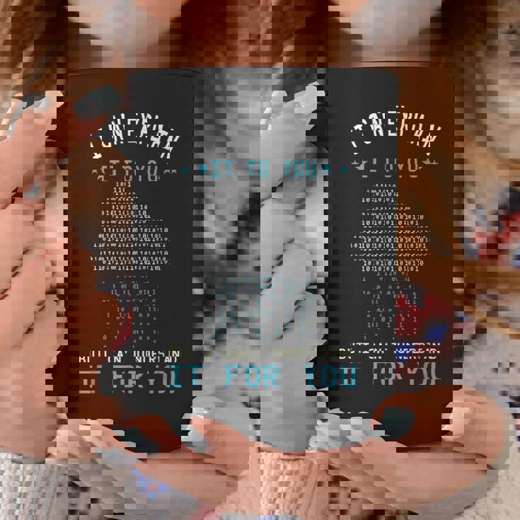 バイナリコーディング I Can Explain It コンピューターコーディングプログラマー コーヒーマグ 面白い贈り物