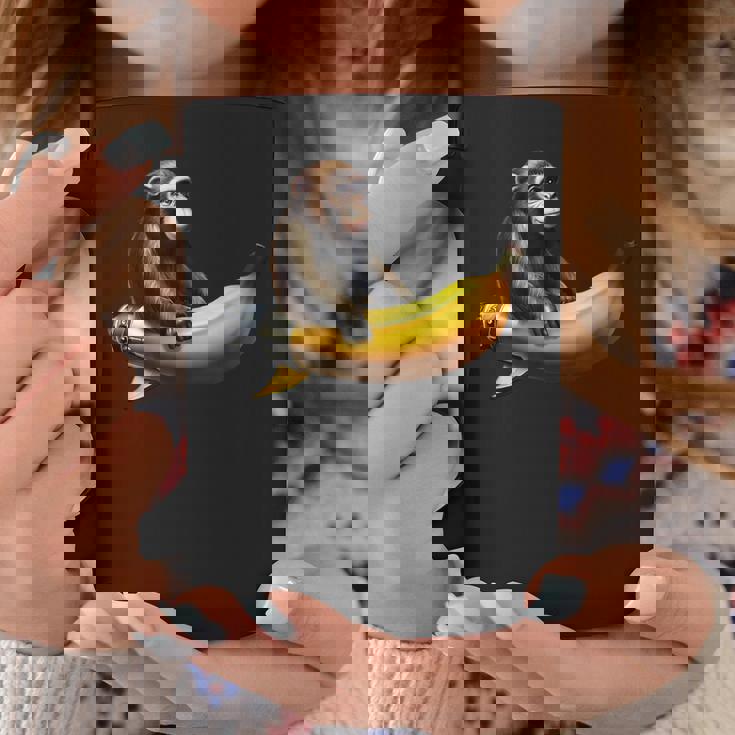 バナナロケットの宇宙飛行士猿 コーヒーマグ 面白い贈り物