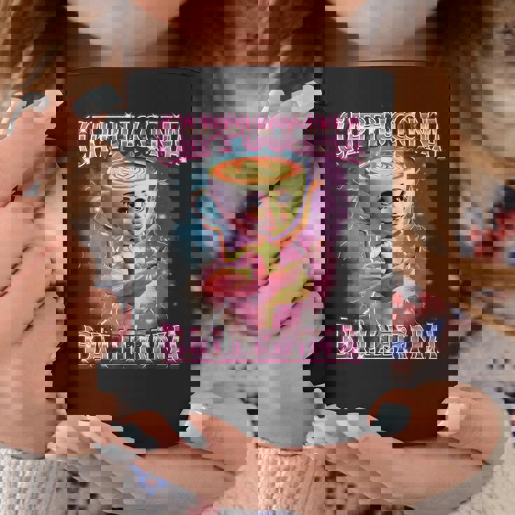 バレリーナ カプチーナ Ai ジェネラーレ カラッテレ イタリアーノ ブレイン ロート コーヒーマグ 面白い贈り物