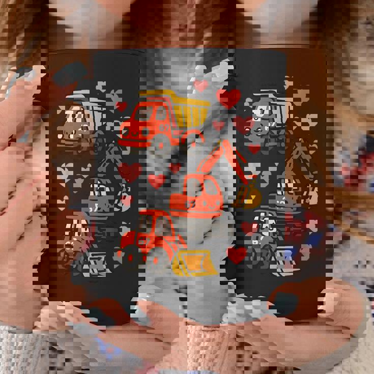 バレンタインデー 建設トラック 面白い 67 男の子 幼児 コーヒーマグ 面白い贈り物