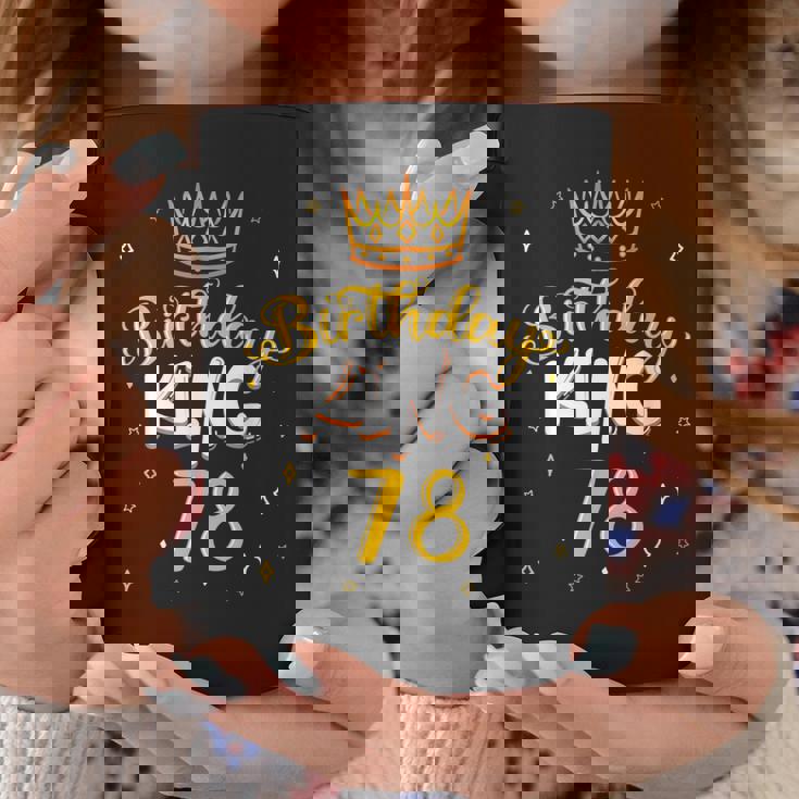 バースデーキング 78 ロイヤルテーマ 誕生日パーティー お祝い 78歳 コーヒーマグ 面白い贈り物