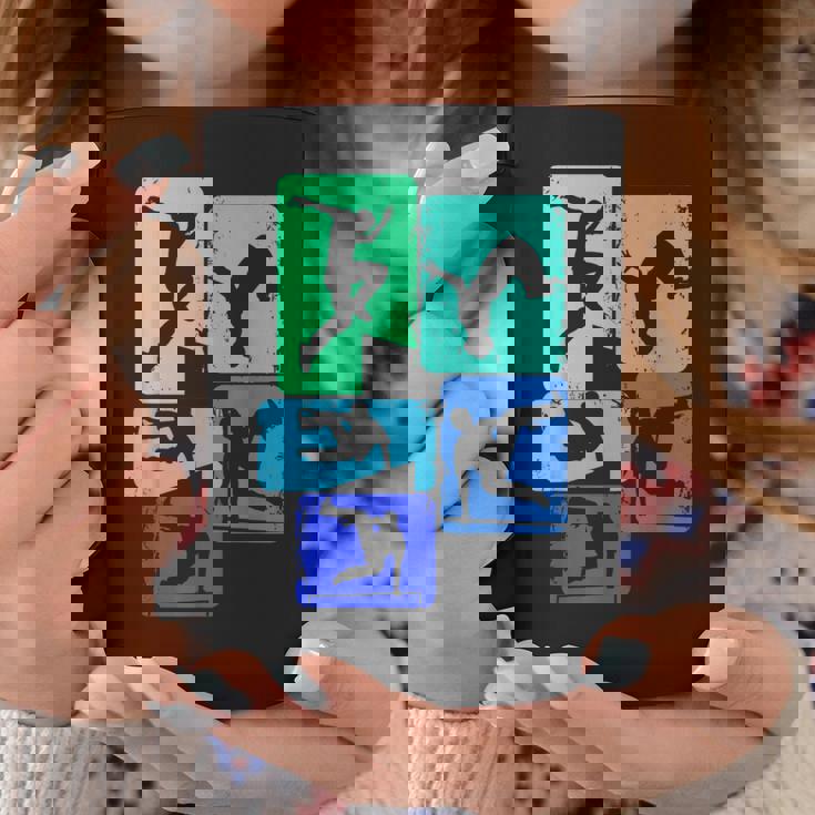 パルクールトレーサーフリーランナーフリーランニングキッズボーイズメンズ コーヒーマグ 面白い贈り物