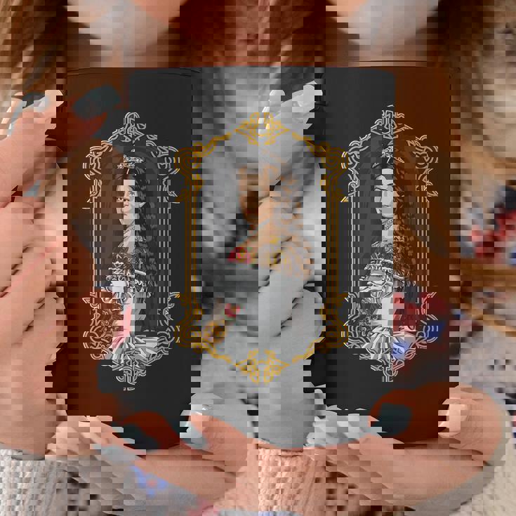 ヒップスター シッシ オーストリア皇后エリザベート 肖像画 コーヒーマグ 面白い贈り物