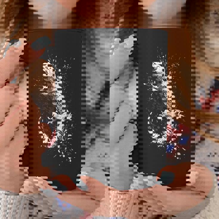 ヒョウモントカゲモドキ グランジ パンク スプラッター コーヒーマグ 面白い贈り物