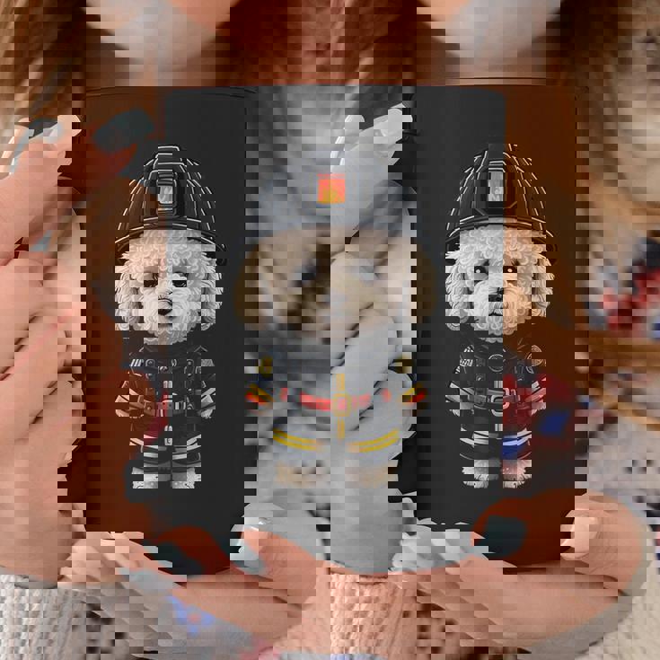 ビション・フリーゼ 消防士の消防士 ビション・フリーゼ コーヒーマグ 面白い贈り物