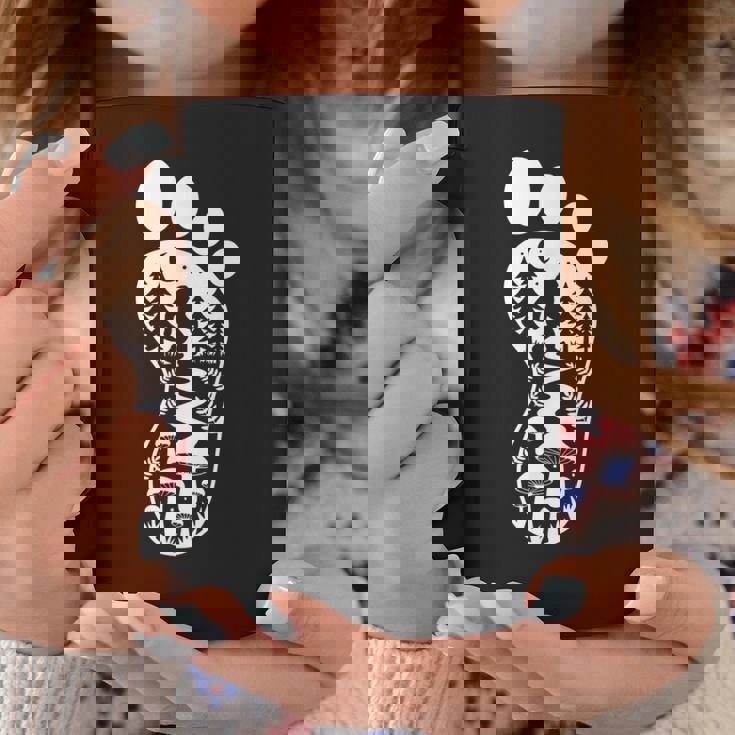 ビッグフット フットプリント 森 自然 キノコ サスカッチ コーヒーマグ 面白い贈り物