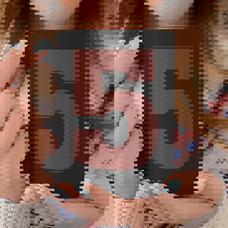 ビッグマルーン カラー ダークレッド ナンバー5 5 コーヒーマグ 面白い贈り物