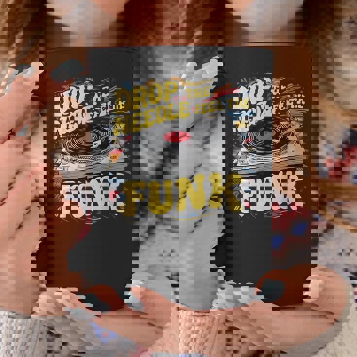 ビニールファンキー音楽愛好家 面白いファンクコスチューム コーヒーマグ 面白い贈り物