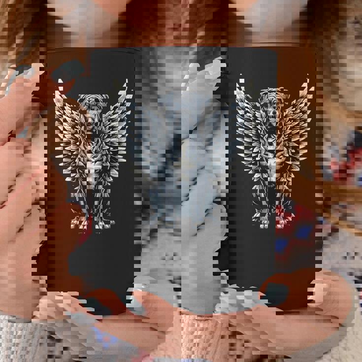 ピットブル 天使 犬 翼 動物 ペット メモリアル。 コーヒーマグ 面白い贈り物