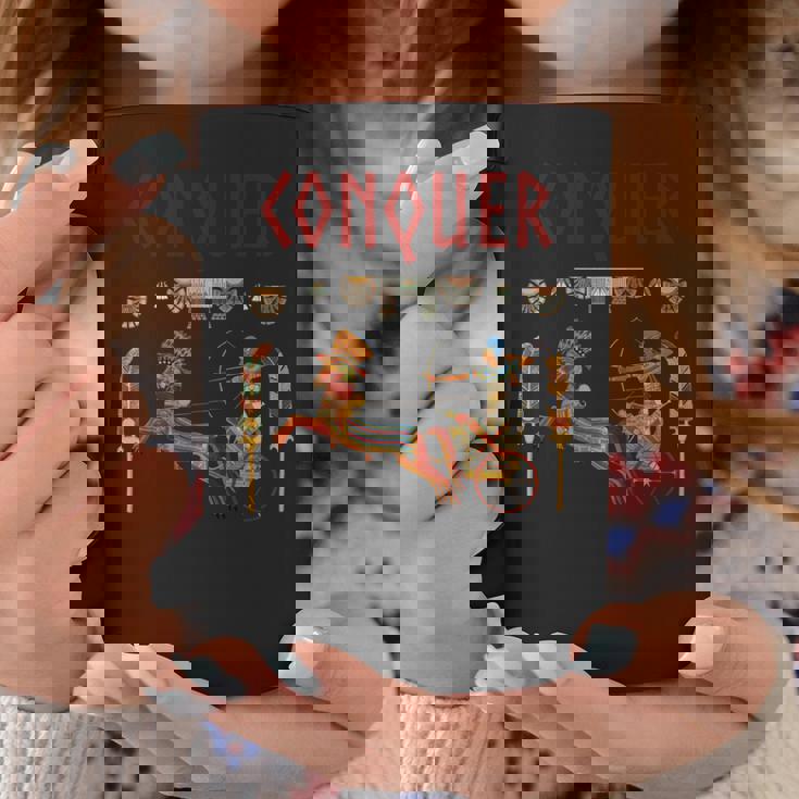 ファラオを克服 ラムセス2世 古代エジプトの王道 長袖tシャツ コーヒーマグ 面白い贈り物