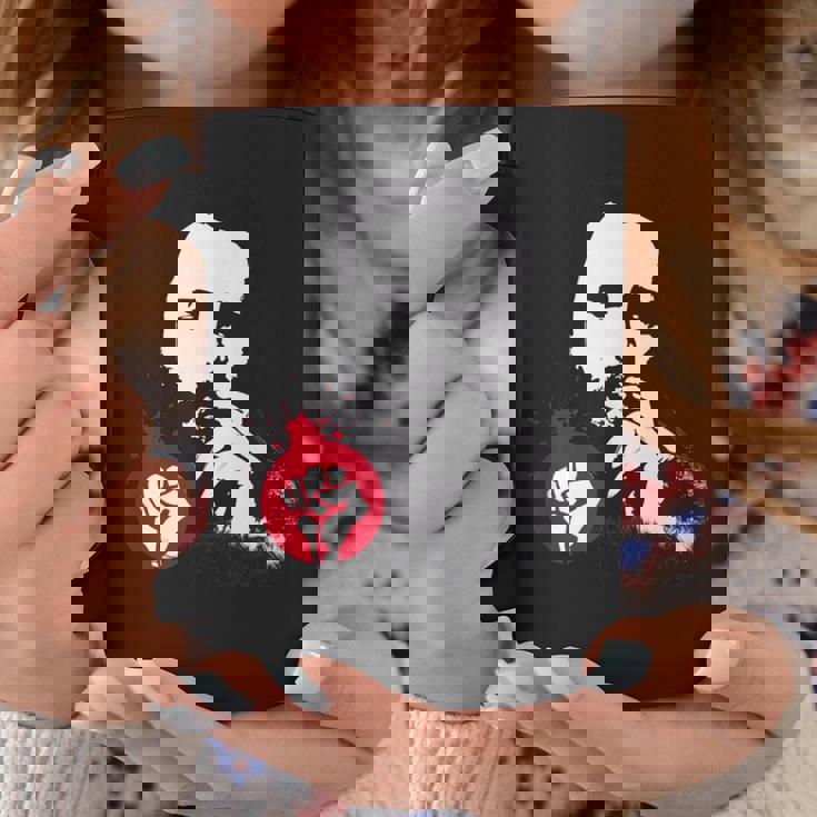 フィデル・カストロ・キューバ革命拳戦闘デモ コーヒーマグ 面白い贈り物