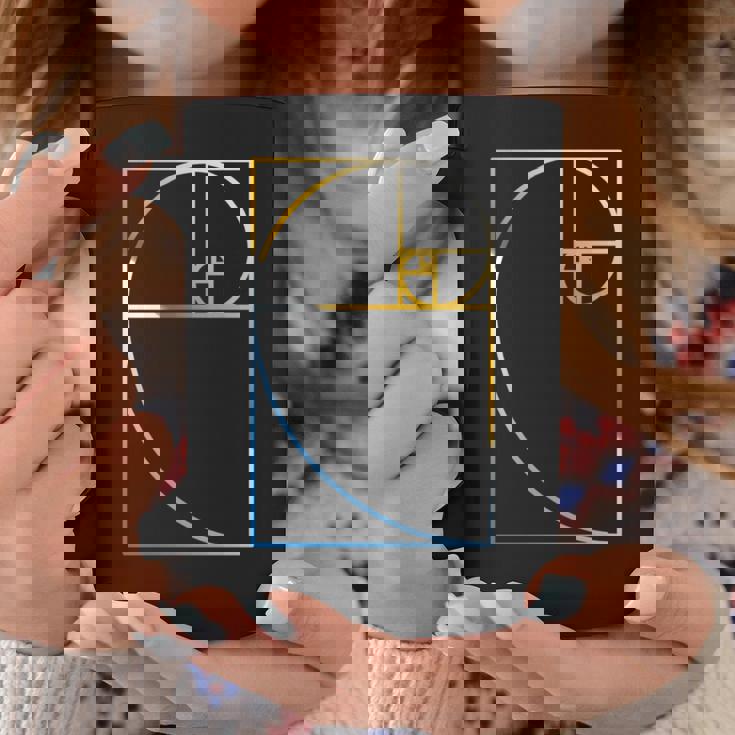 フィボナッチ黄金比幾何学数学tシャツ 長袖tシャツ コーヒーマグ 面白い贈り物