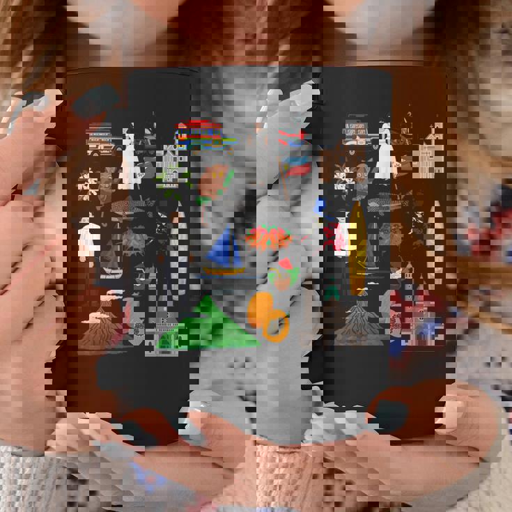 フィリピン フィリピンのアイコン お土産旅行 コーヒーマグ 面白い贈り物