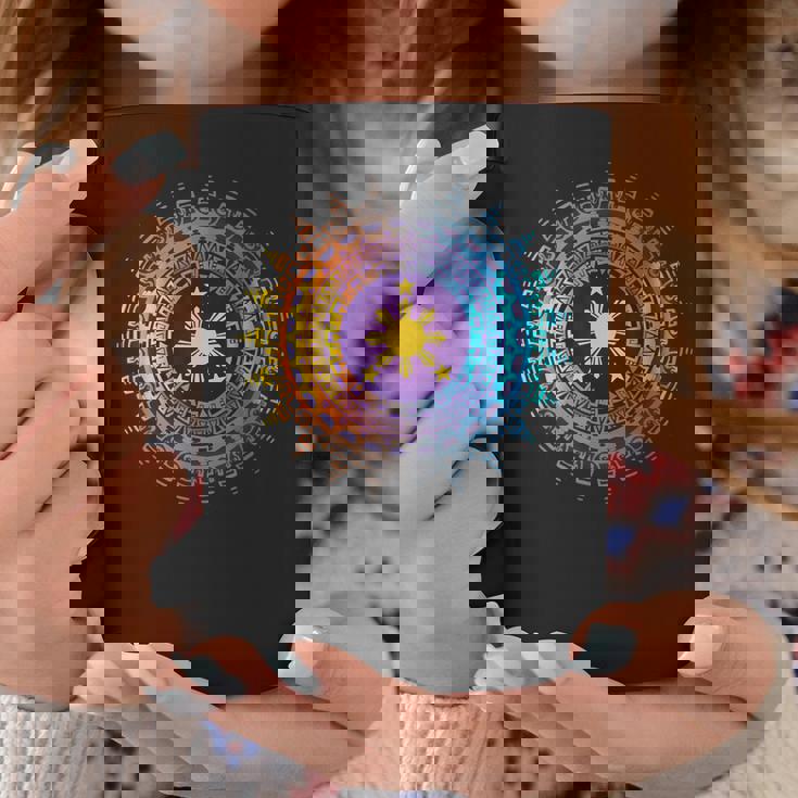 フィリピンの遺産 ヴィンテージ フィリピン国旗 アート ピース コーヒーマグ 面白い贈り物