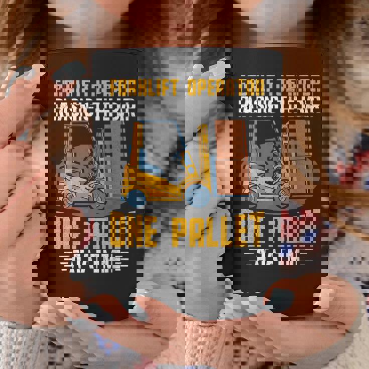 フォークリフト オペレーター レイジングバー パレット フォークリフトドライバー コーヒーマグ 面白い贈り物