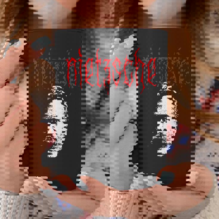 フリードリヒ・ニーチェ-金属の哲学者の設計 コーヒーマグ 面白い贈り物