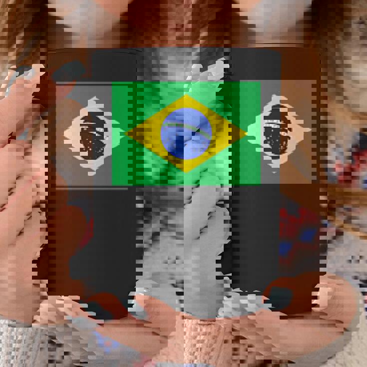 ブラジル レディース メンズ キッズ 左胸 ブラジル国旗 コーヒーマグ 面白い贈り物