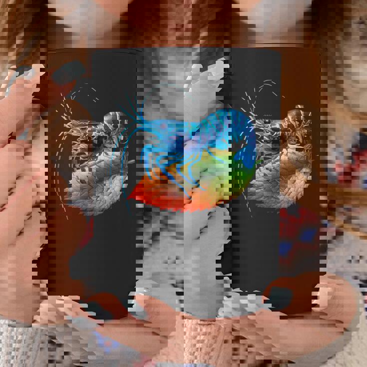 ブルーチェリー シュリンプ ブリーダー ネオカラディナ 淡水水槽 コーヒーマグ 面白い贈り物