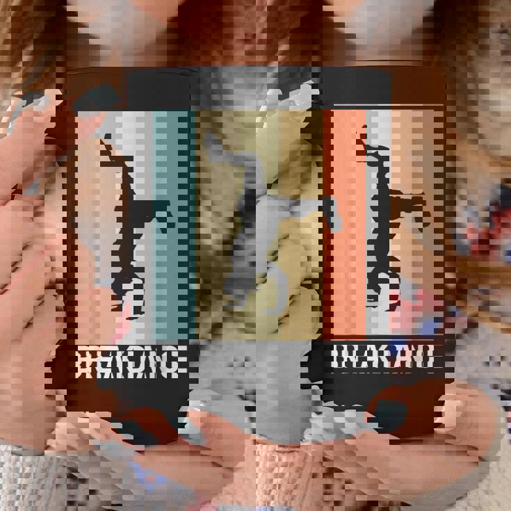 ブレイクダンス I レトロ I ダンサー ヒップホップダンス ブレイクダンス コーヒーマグ 面白い贈り物