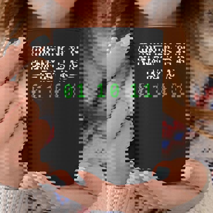 プログラマー カウントイン バイナリコード バイナリコーディング コーヒーマグ 面白い贈り物