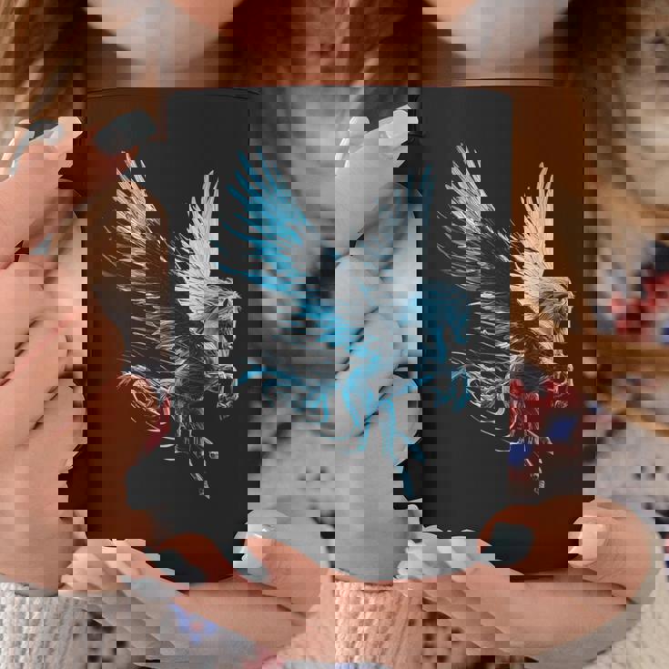 ペガサスユニコーンモチーフイラスト コーヒーマグ 面白い贈り物