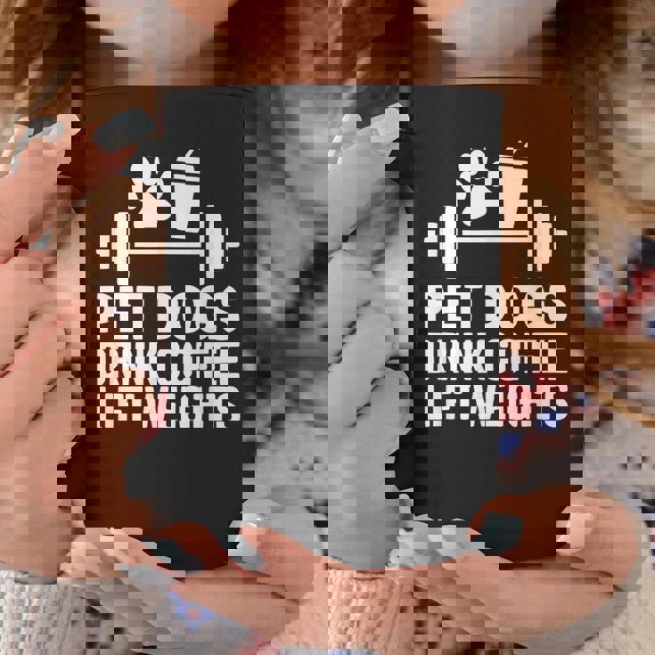 ペット 犬 ドリンク コーヒー リフト ウェイト 面白い ジム ワークアウト コーヒーマグ 面白い贈り物