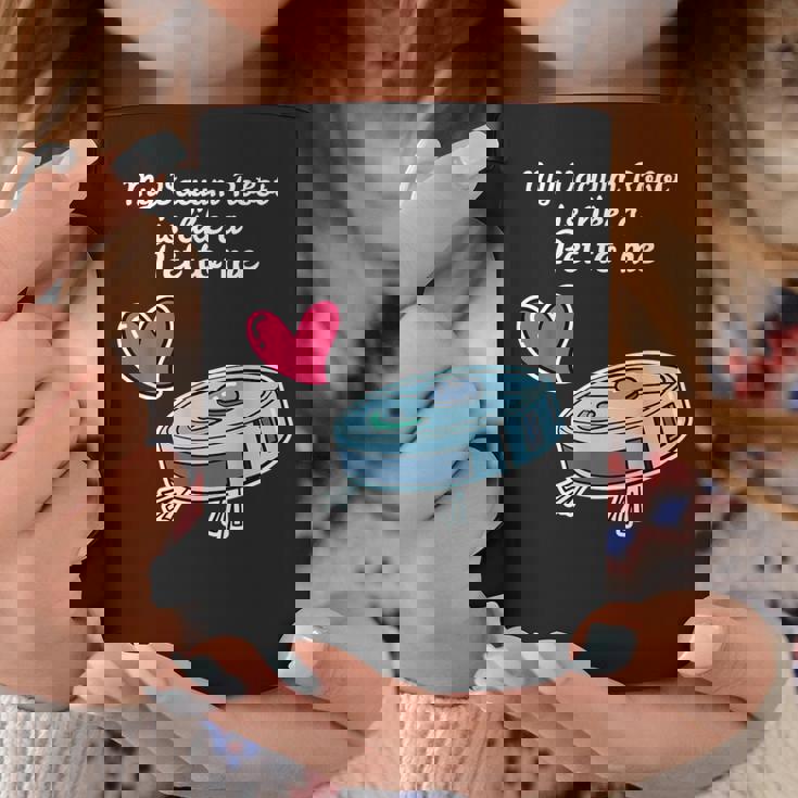 ペットのように ロボット掃除機 ロボット掃除機 コーヒーマグ 面白い贈り物