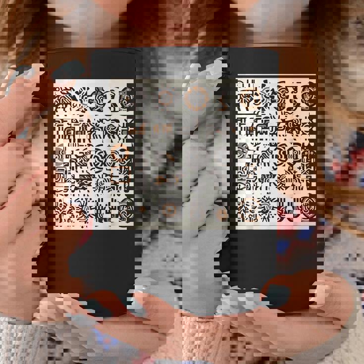 ペトログリフロックの彫刻ネイティブアメリカン コーヒーマグ 面白い贈り物