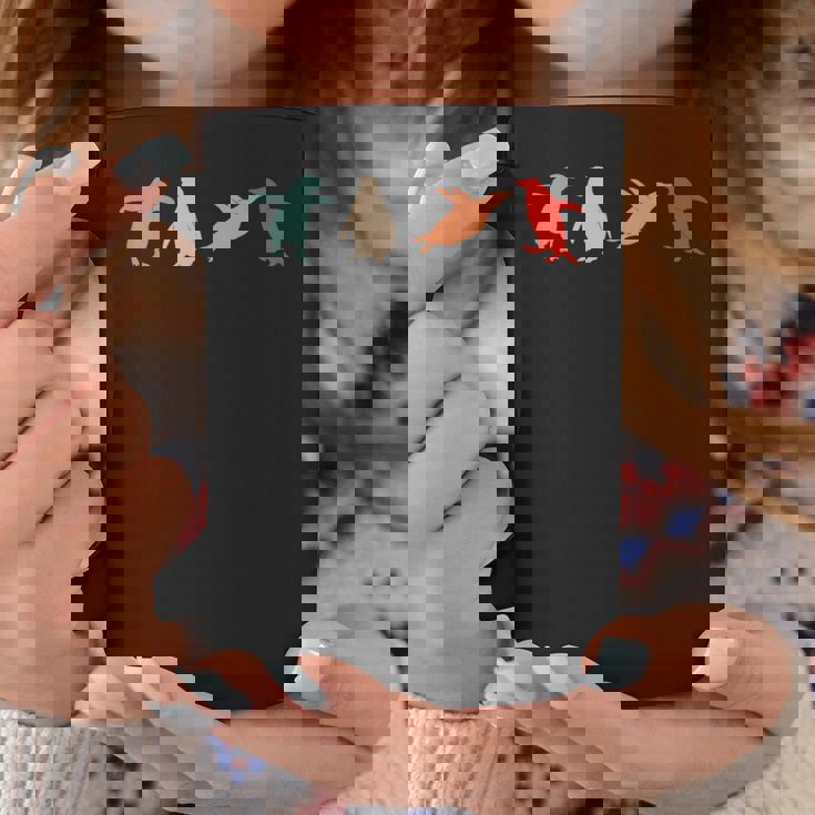 ペンギンペンギン アニマルラバーズ レトロペンギン 長袖tシャツ コーヒーマグ 面白い贈り物