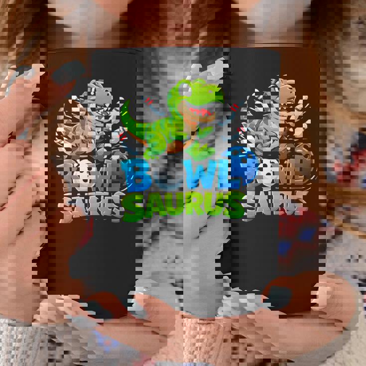 ボウリング 恐竜 Tレックス キュート グラフィック キッズ 幼児 男の子 ボウラー コーヒーマグ 面白い贈り物