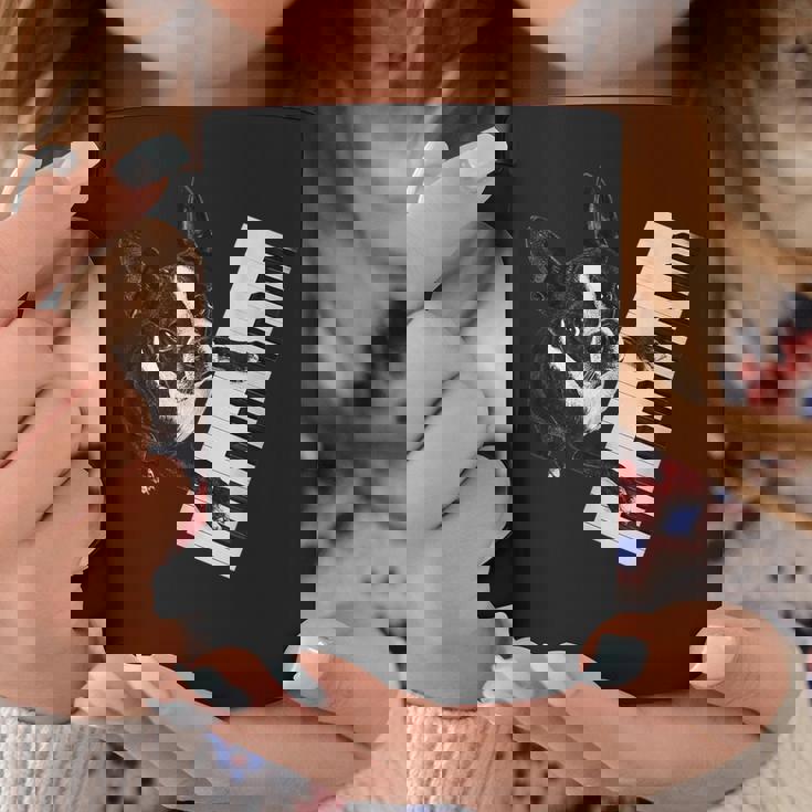 ボストンテリア ピアノ ピアニスト 犬好き コーヒーマグ 面白い贈り物