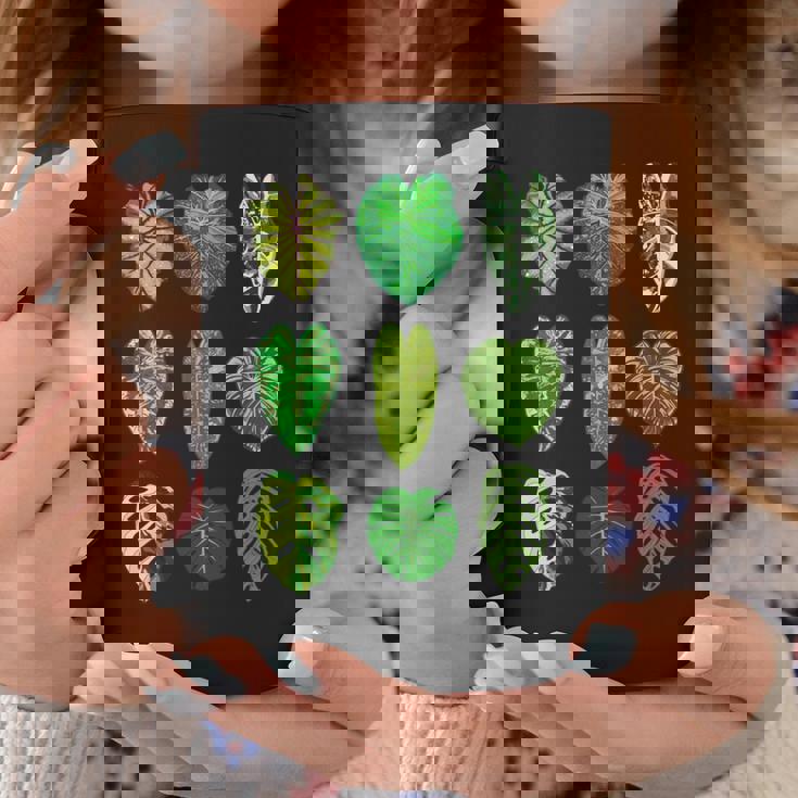 ボタニストガーデン サトイモモンステラ 植物コレクション 葉 長袖tシャツ コーヒーマグ 面白い贈り物