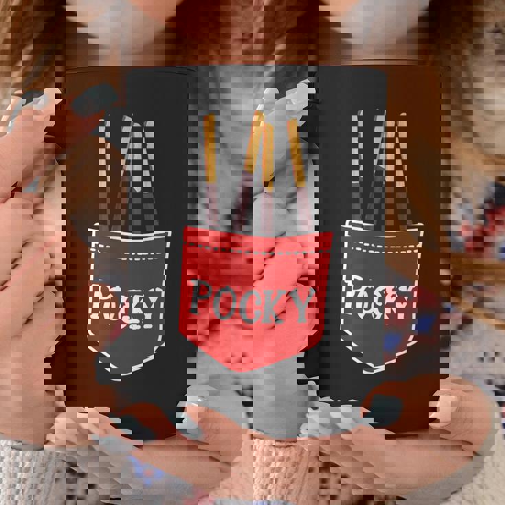 ポッキーポケット チョコレート ジャパン デザート 楽しいギフト コーヒーマグ 面白い贈り物