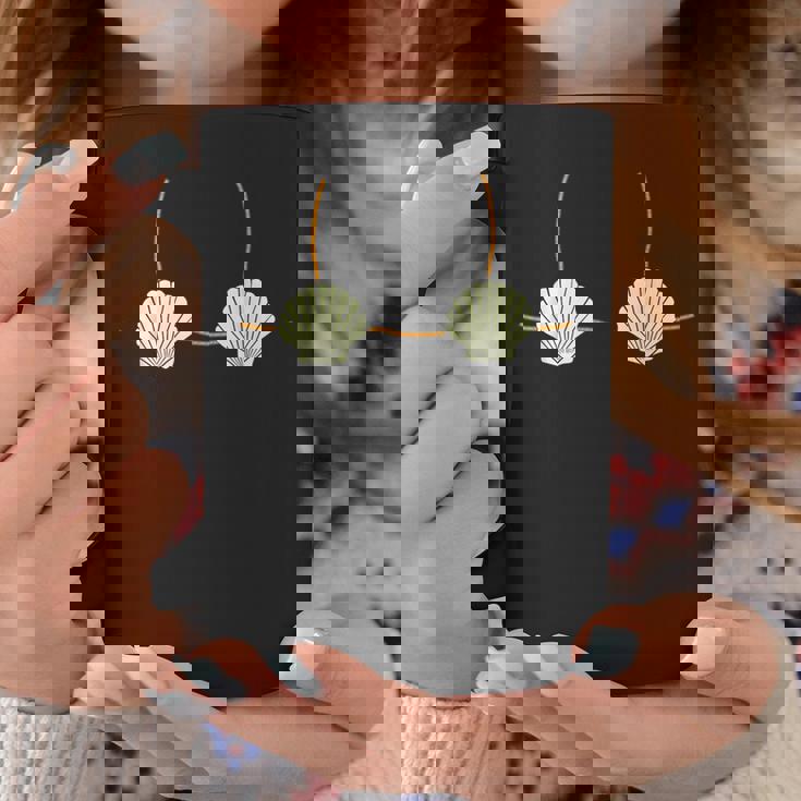 マーメイド貝殻ビキニトップ 面白い コーヒーマグ 面白い贈り物