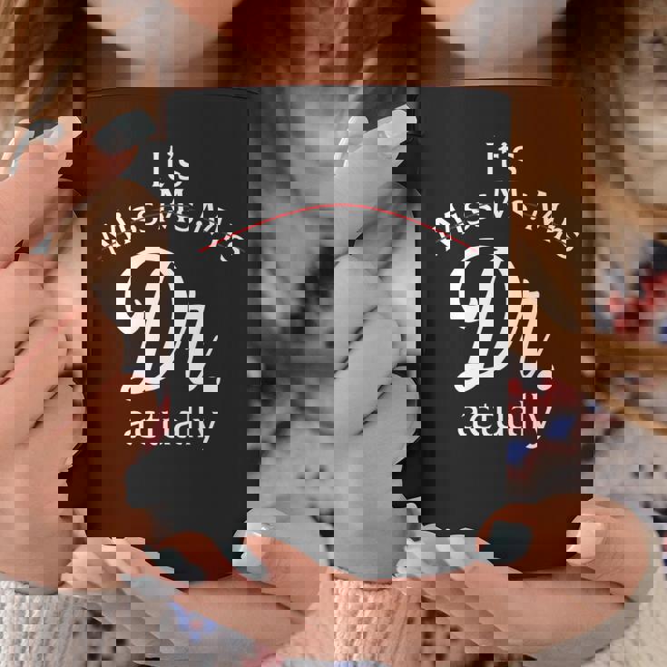 ミス・ミセス・ドクター、実はドクターへの感謝です 長袖tシャツ コーヒーマグ 面白い贈り物