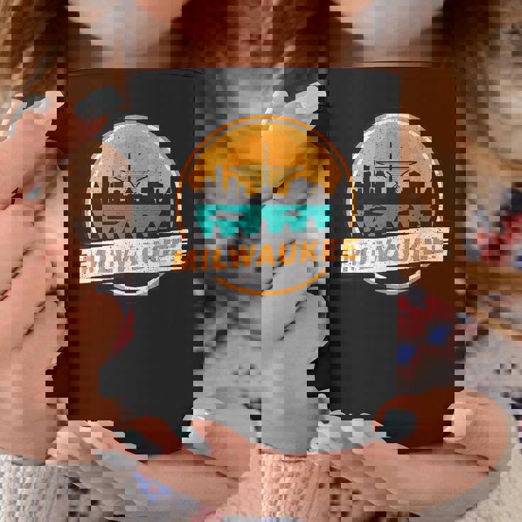 ミルウォーキー スカイライン ランドマーク ミルウォーキー ベイ ヴィンテージ コーヒーマグ 面白い贈り物