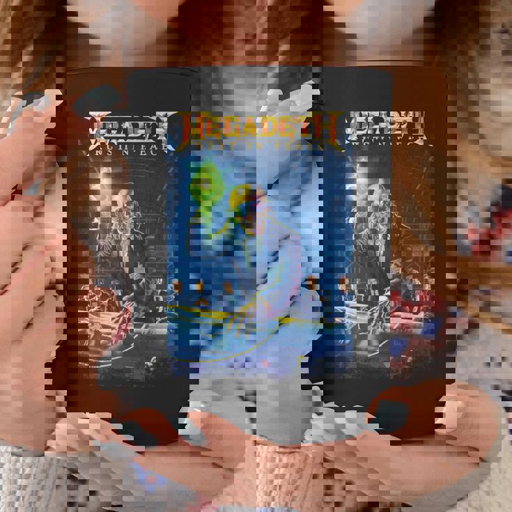 メガデス-ラスト・イン・ピース 長袖tシャツ コーヒーマグ 面白い贈り物