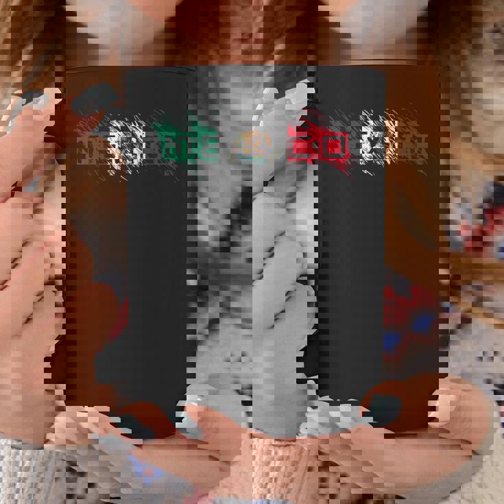 メキシコ メキシコ国旗 落書き文字 ラテン系 コーヒーマグ 面白い贈り物