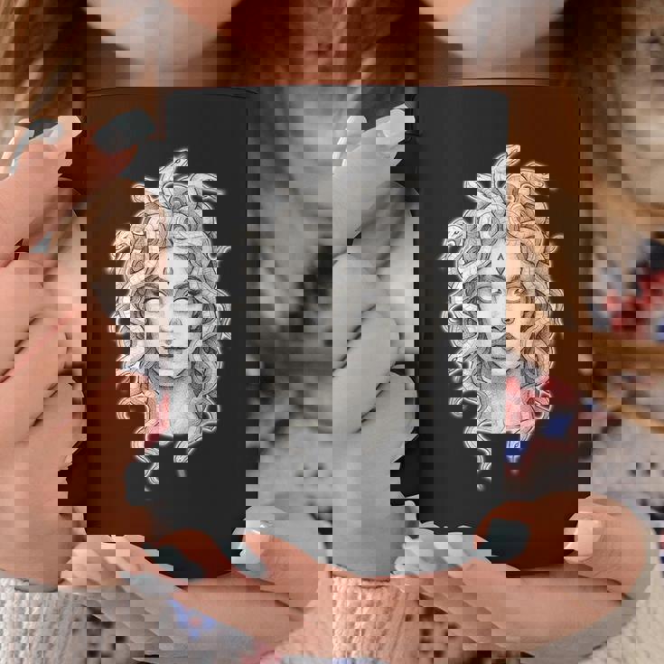メデューサ ゴシック 女神 蛇 タトゥー コーヒーマグ 面白い贈り物