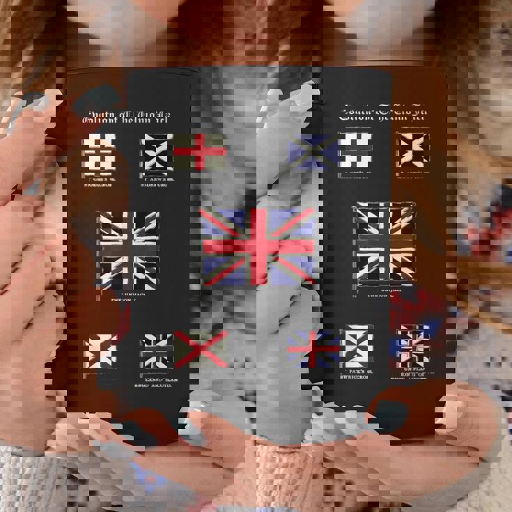 ユニオンジャックの進化 コーヒーマグ 面白い贈り物