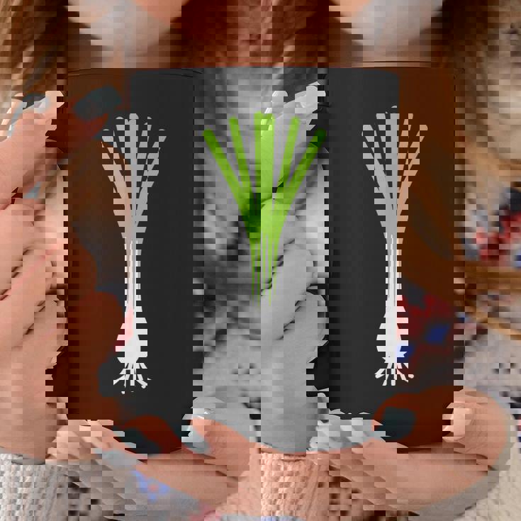 ユーモアリークミニマリスト野菜シンプルなネギ コーヒーマグ 面白い贈り物