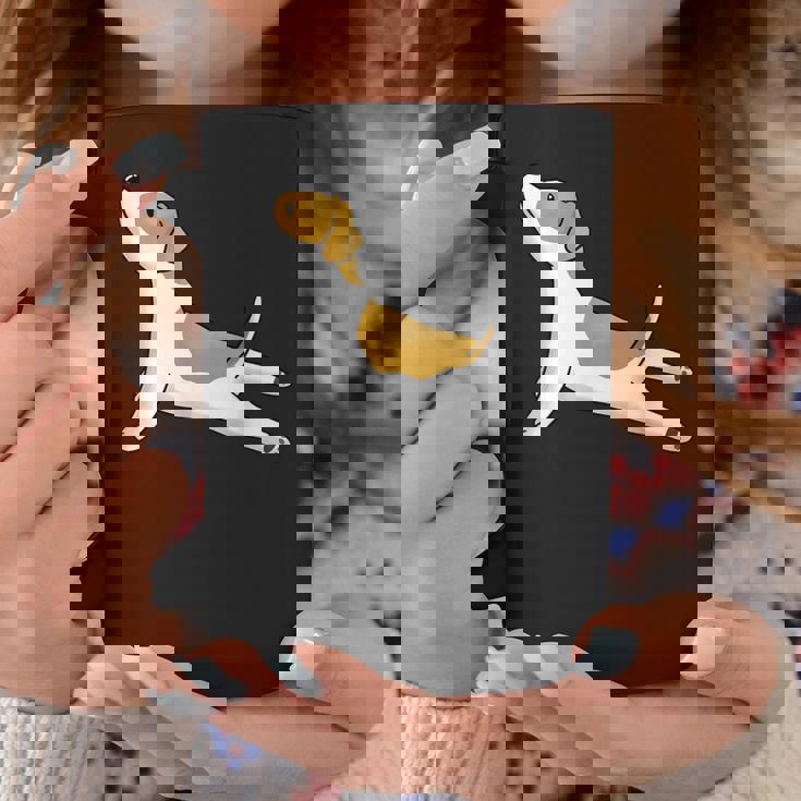 ヨガジャック・ラッセル・テリア犬 コーヒーマグ 面白い贈り物