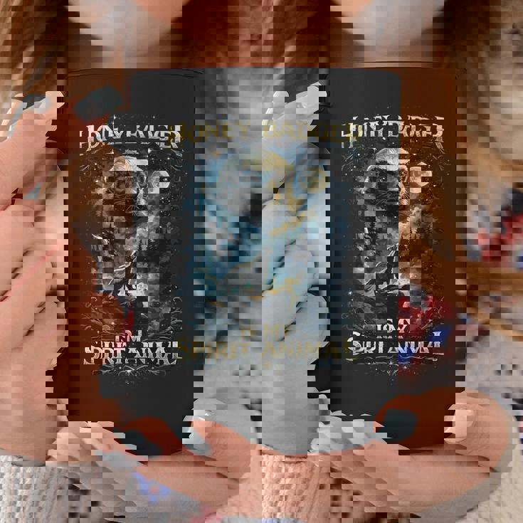 ラーテルは私のスピリットアニマルです 野生動物愛好家 コーヒーマグ 面白い贈り物