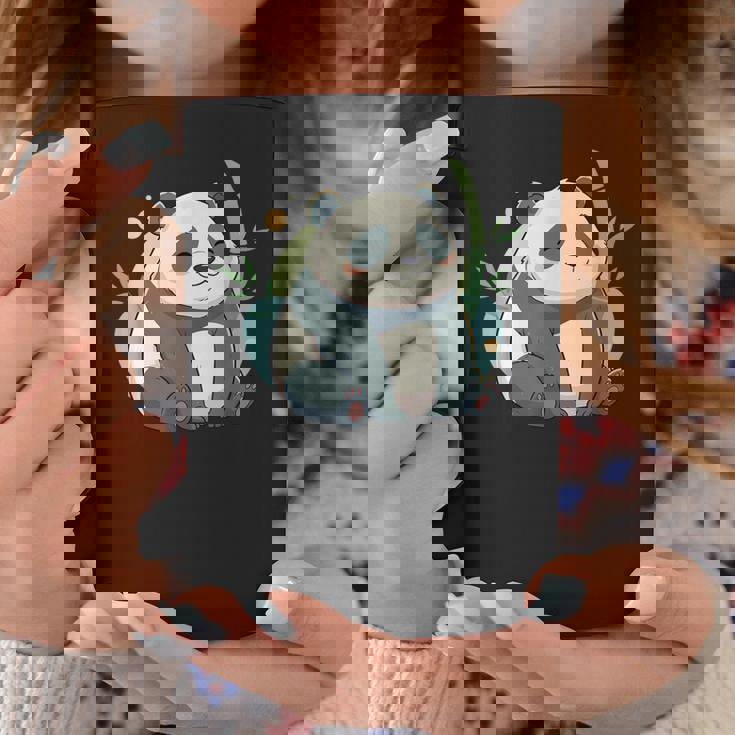 リラックス竹林ぽっちゃりパンダ美学 コーヒーマグ 面白い贈り物