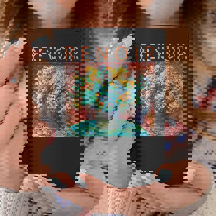 ルノワール 面白いtシャツ 名作アート 菊の花 絵画 メンズ レディース 面白い 服 美術 おもしろ コーヒーマグ 面白い贈り物