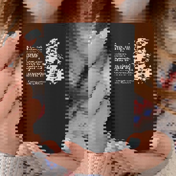 ルートヴィヒ・ヴァン・ベートーヴェン 引用句 クラシック音楽引用句 格言 コーヒーマグ 面白い贈り物