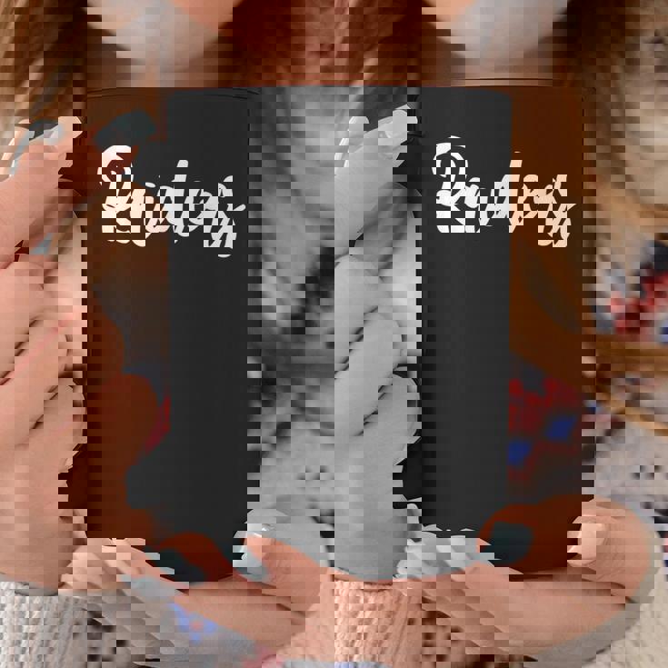 レイダーススクールスポーツチームマスコットタウンゴーカレッジアスリート コーヒーマグ 面白い贈り物