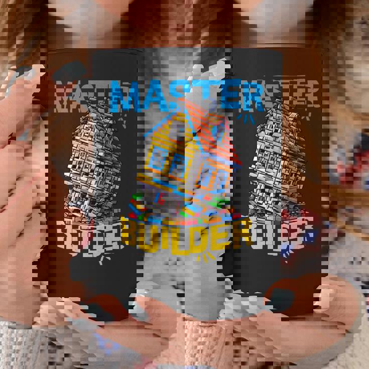 レゴのレンガ造りマスタービルダー面白い曲がった家。 長袖tシャツ コーヒーマグ 面白い贈り物