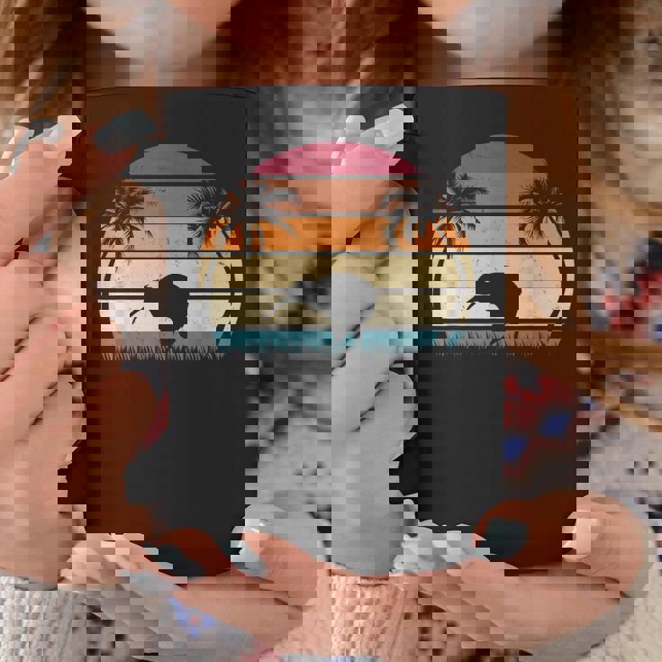 レトロ キウイバード サンセット キウイ鳥 ニュージーランド キウイ鳥 コーヒーマグ 面白い贈り物